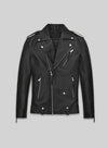Ansel Elgort Leather Jacket #2