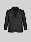 Ben Stiller Leather Blazer