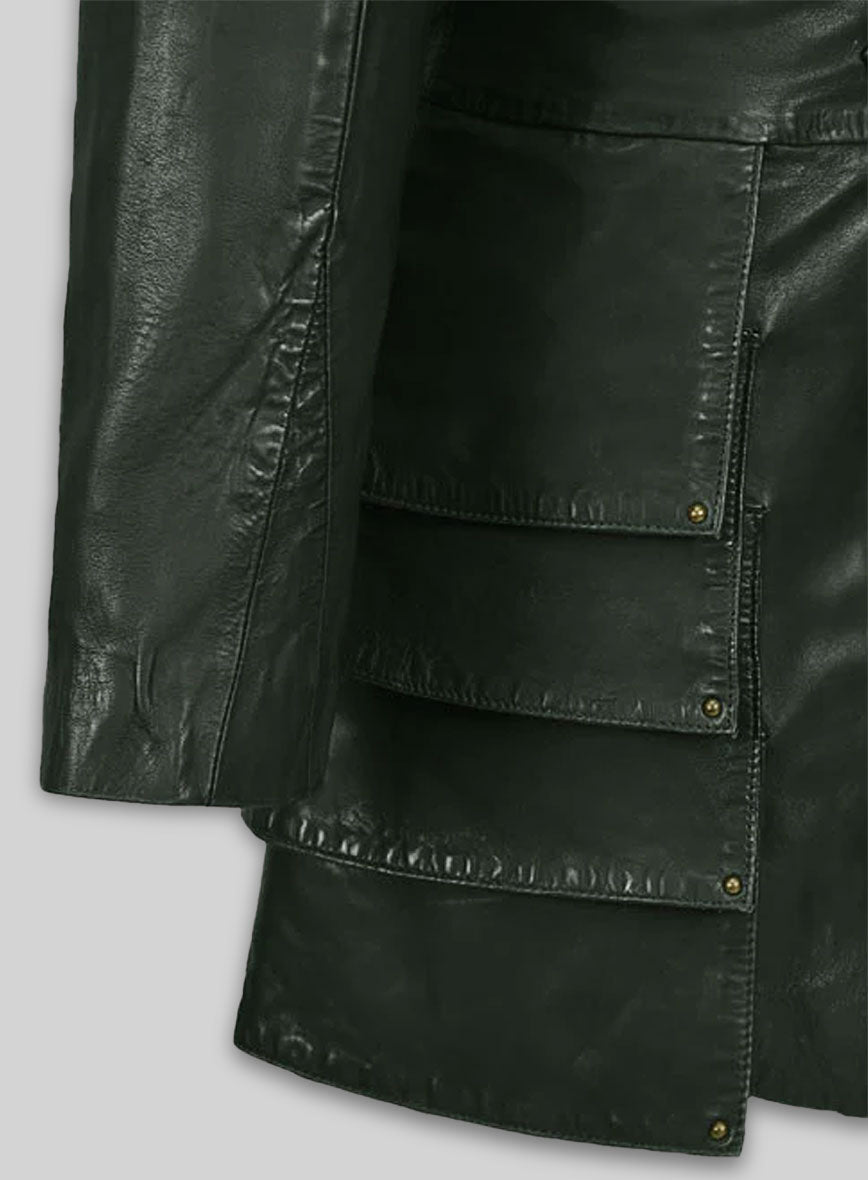 Chris Pine Dungeons and Dragons Leather Trench Coat
