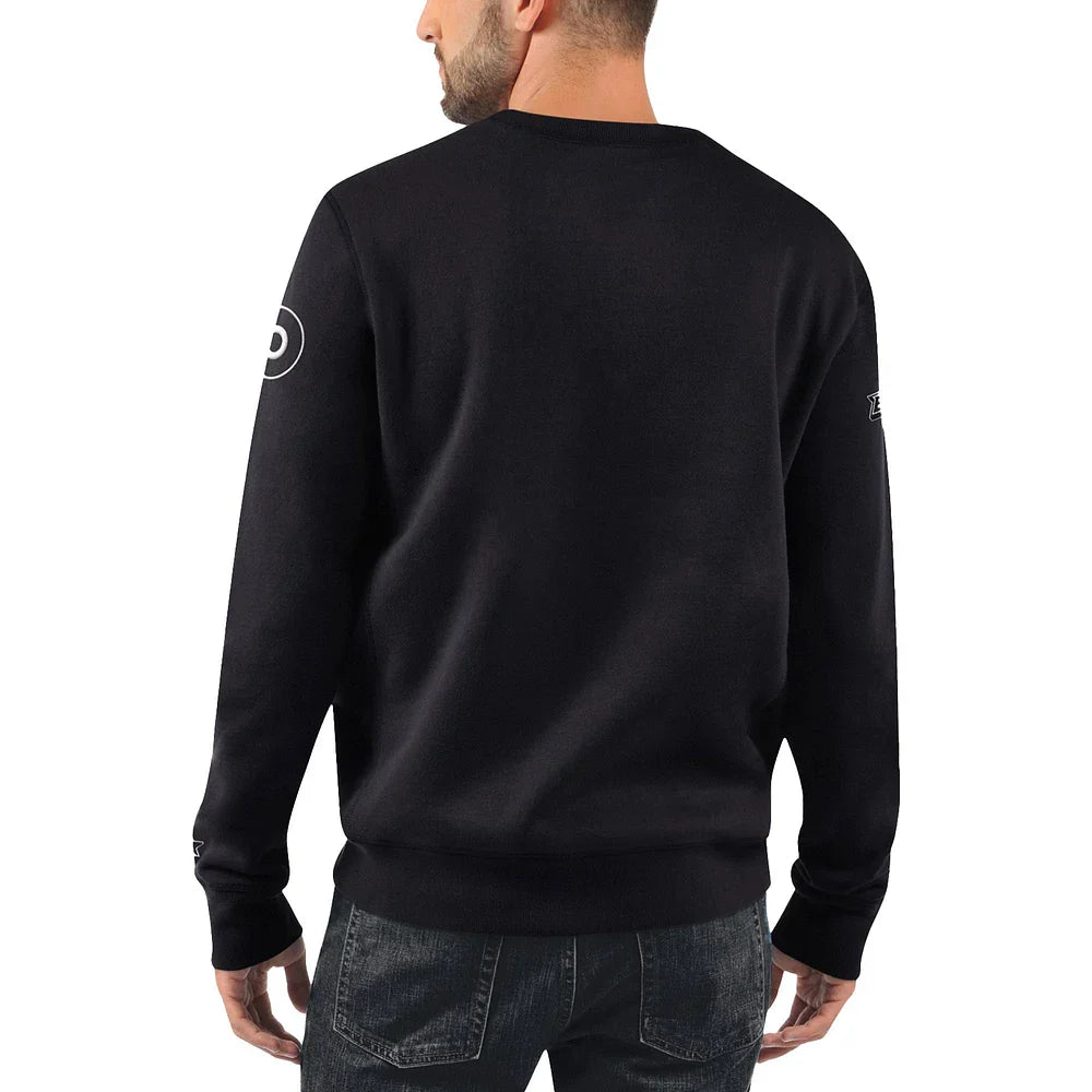 Philadelphia Flyers Starter x NHL Black Ice Hoodie - Recreated Inspired Edition