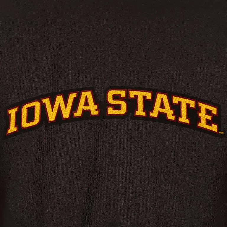 Iowa State Cyclones One Color Black Varsity Jacket