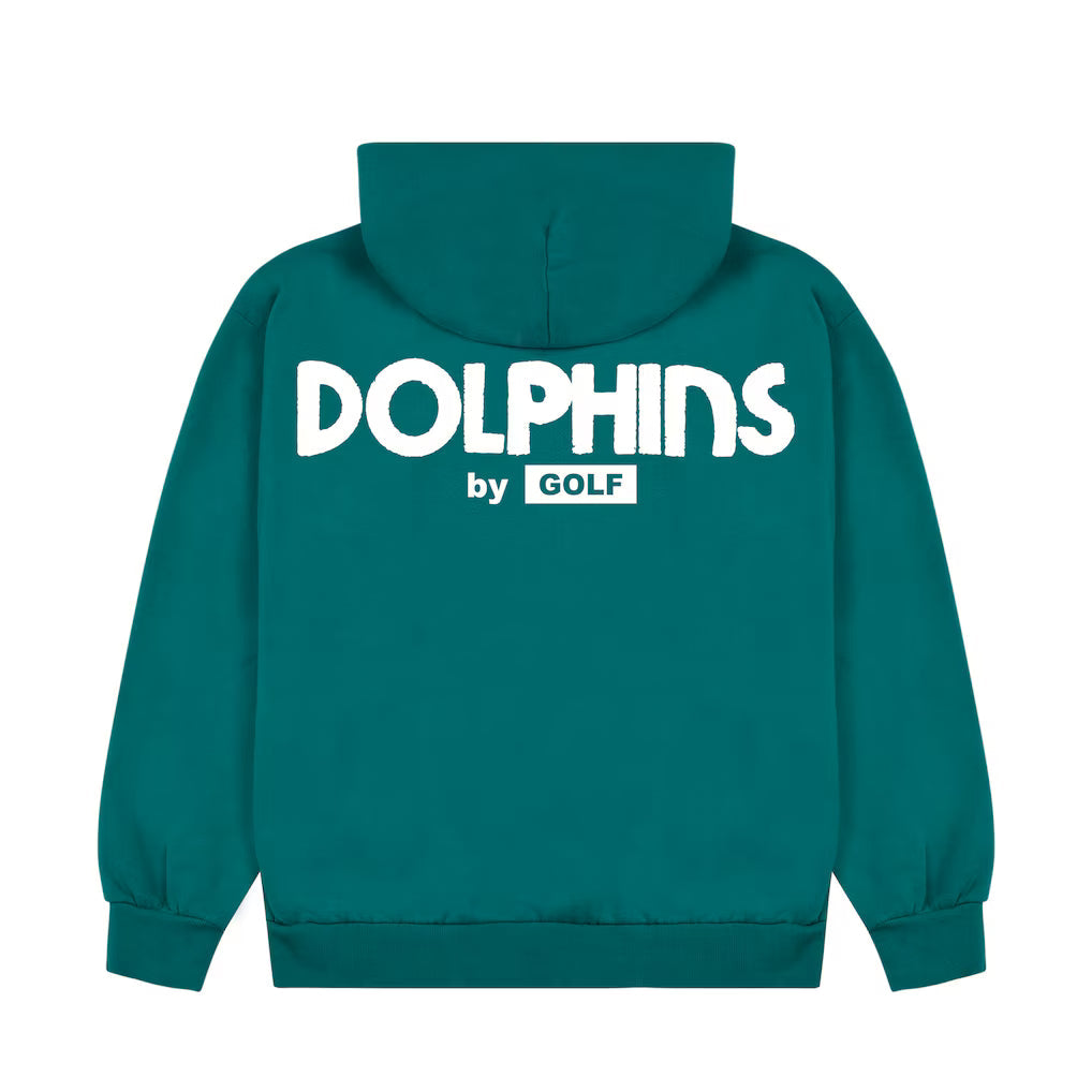 Miami Dolphins GOLF WANG Cutout Pullover Hoodie - Recreated Inspired Edition