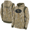 Christian McCaffrey 49ers Salute to Service Camo Hoodie - Recreated Inspired Edition