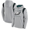 Nike Philadelphia Eagles Grey Logo Pullover Hoodie - Recreated Inspired Edition