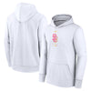 San Diego Padres White Hoodie - Recreated Inspired Edition