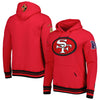 San Francisco 49ers Retro Fleece Pullover Hoodie - Recreated Inspired Edition