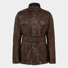 Men's Trialmaster Panther Leather Biker Jacket