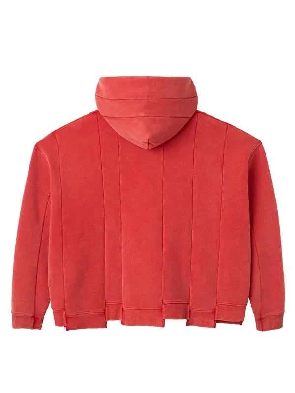 GV Gallery Raspberry Hills Red Spliced Hoodie - Recreated Inspired Edition
