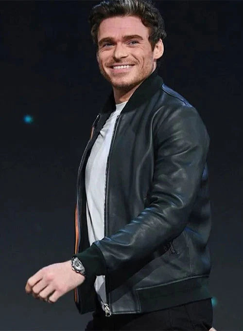 Richard Madden Leather Jacket