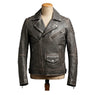 Trending Men's Distressed Brown Cowhide Leather Biker Jacket – Classic Style UK