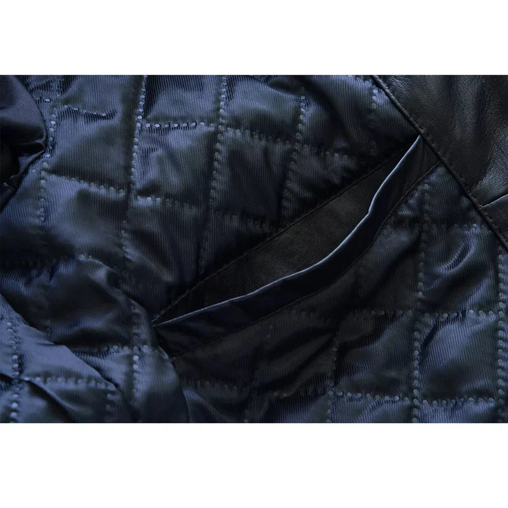 Premium Men's Cowhide Leather Jacket - Best Selling Fashion Outerwear - Casual
