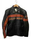 Men's Motorcycle Leather Jacket – Cruiser Biker Style Vintage Black Rider Coat