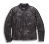 Men's Dauntless Convertible Biker Leather Jacket Vest – Treva Cowhide Motorcycle Style