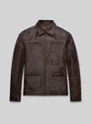 Sam Worthington Kidnapping Mr Heineken Leather Jacket
