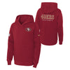 San Francisco 49ers Sideline Hoodie - Recreated Inspired Edition