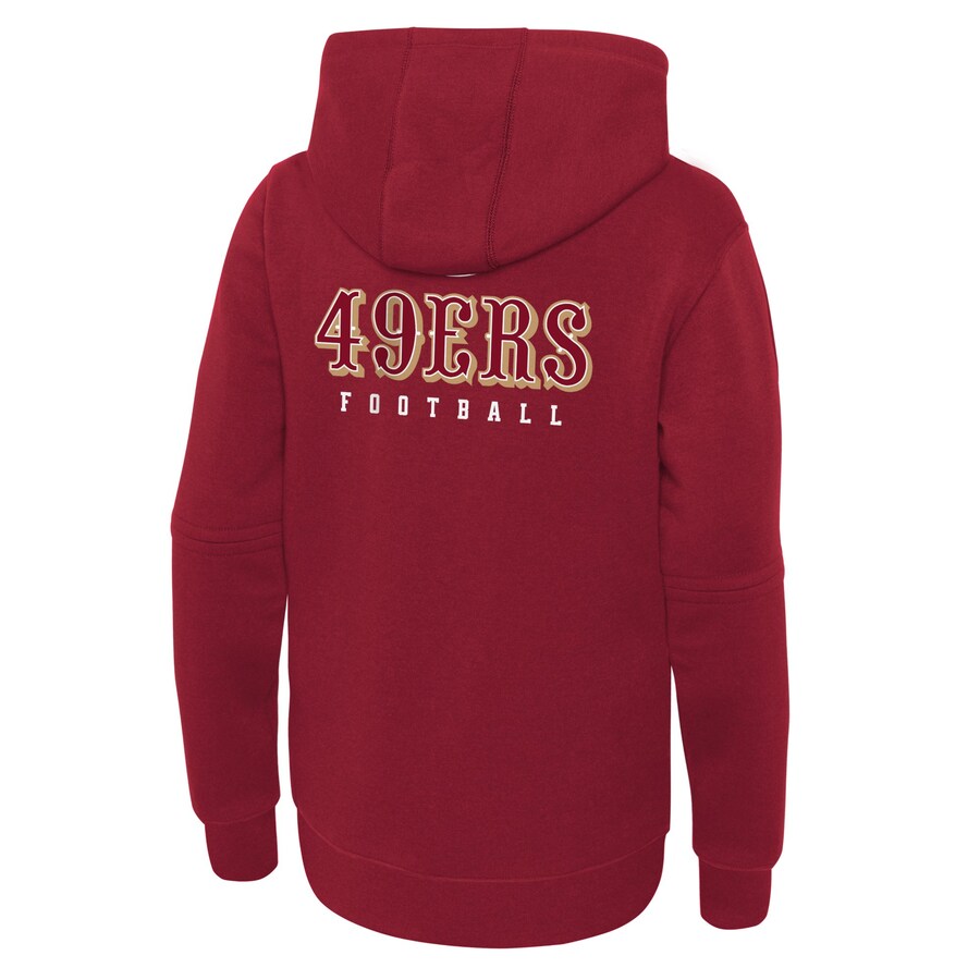 San Francisco 49ers Sideline Hoodie - Recreated Inspired Edition