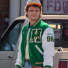 Stranger Things S4 Green Baseball Varsity Jacket - Recreated Inspired Edition