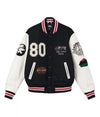 Varsity Denim Tears X Our Legacy TTL Black and White Jacket - Recreated Inspired Edition