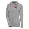 San Francisco 49ers Grey Zip-Up Hoodie - Recreated Inspired Edition
