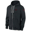 San Francisco 49ers Grey Sideline Full-Zip Hoodie - Recreated Inspired Edition