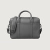 The Captain Grey Leather Briefcase