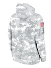 2024 Buffalo Bills Arctic Camo Salute to Service Hoodie - Recreated Inspired Edition