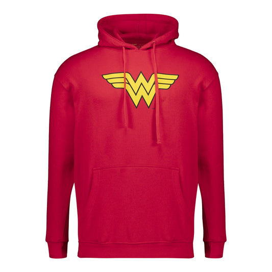 Wonder Woman Logo Yellow Zip-Up Hoodie - Recreated Inspired Edition
