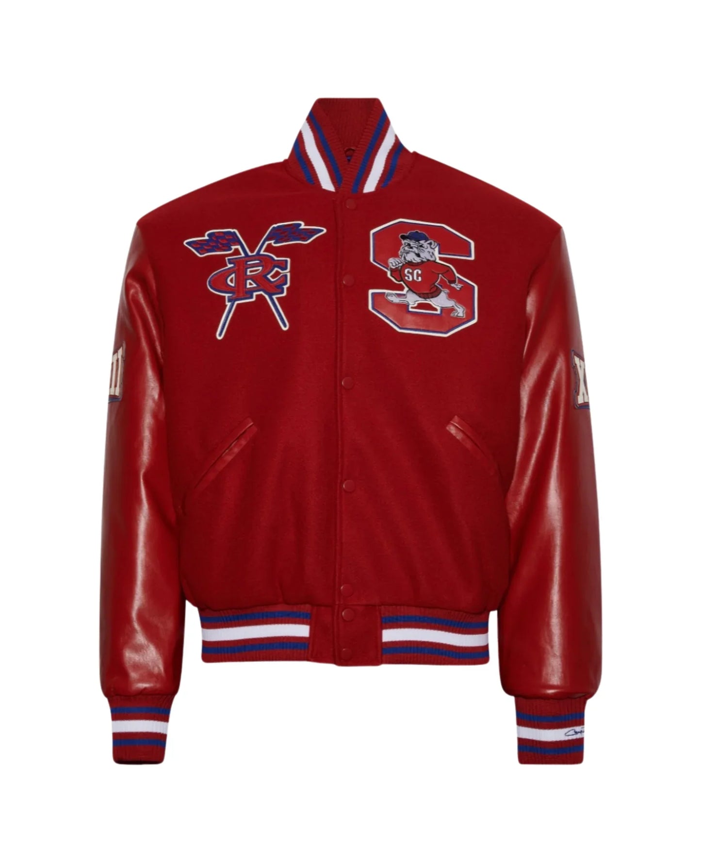 South Carolina State University Red Varsity Jacket - Recreated Inspired Edition