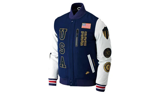 Men’s USA Dream Team Destroyer Varsity Jacket - Recreated Inspired Edition
