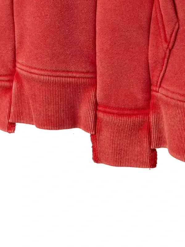 GV Gallery Raspberry Hills Red Spliced Hoodie - Recreated Inspired Edition