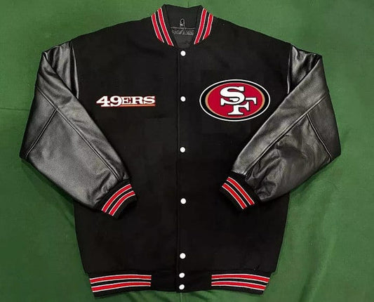 San Francisco 49ers Varsity Jacket - Recreated Inspired Edition