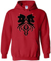 Aphmau Aaron Lycan Zip-Up Red Hoodie - Recreated Inspired Edition