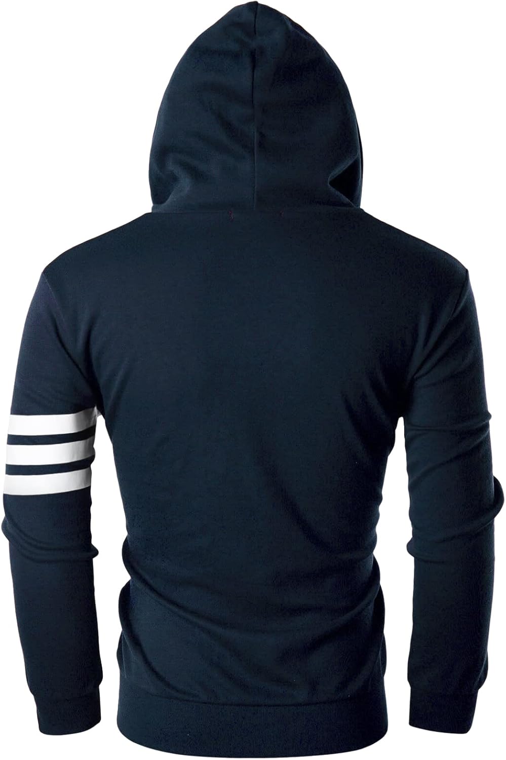 Mens Slim Fit Striped Hoodie - Recreated Inspired Edition