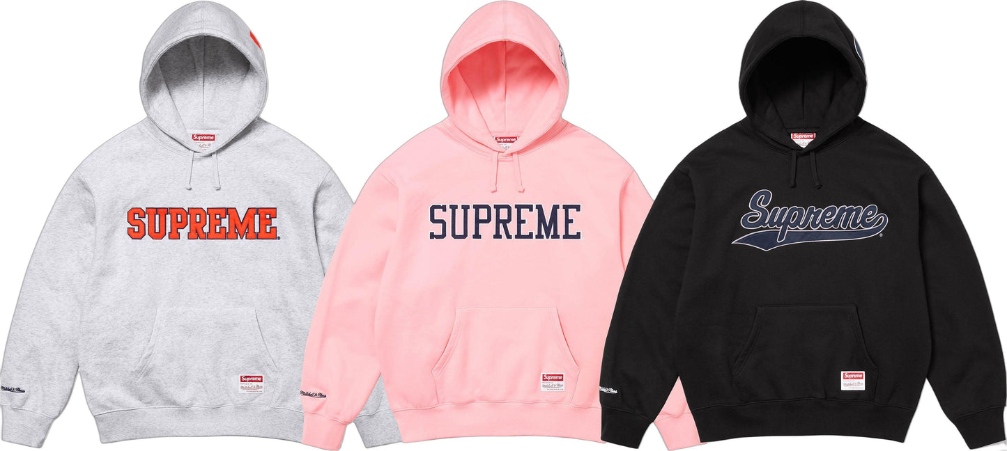 Supreme x Mitchell & Ness NCAA Hoodie - Recreated Inspired Edition
