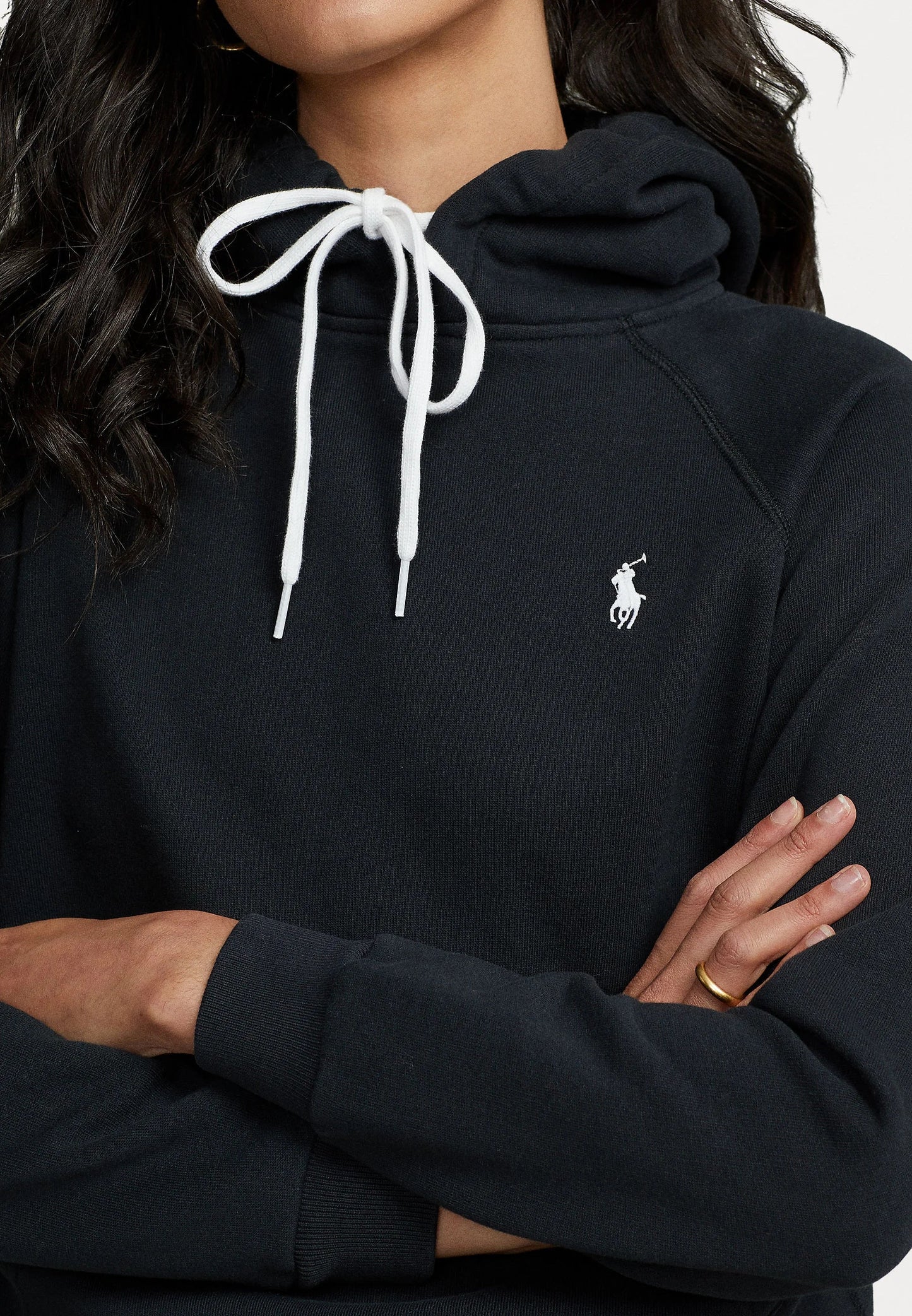 Black Polo Hoodie - Recreated Inspired Edition