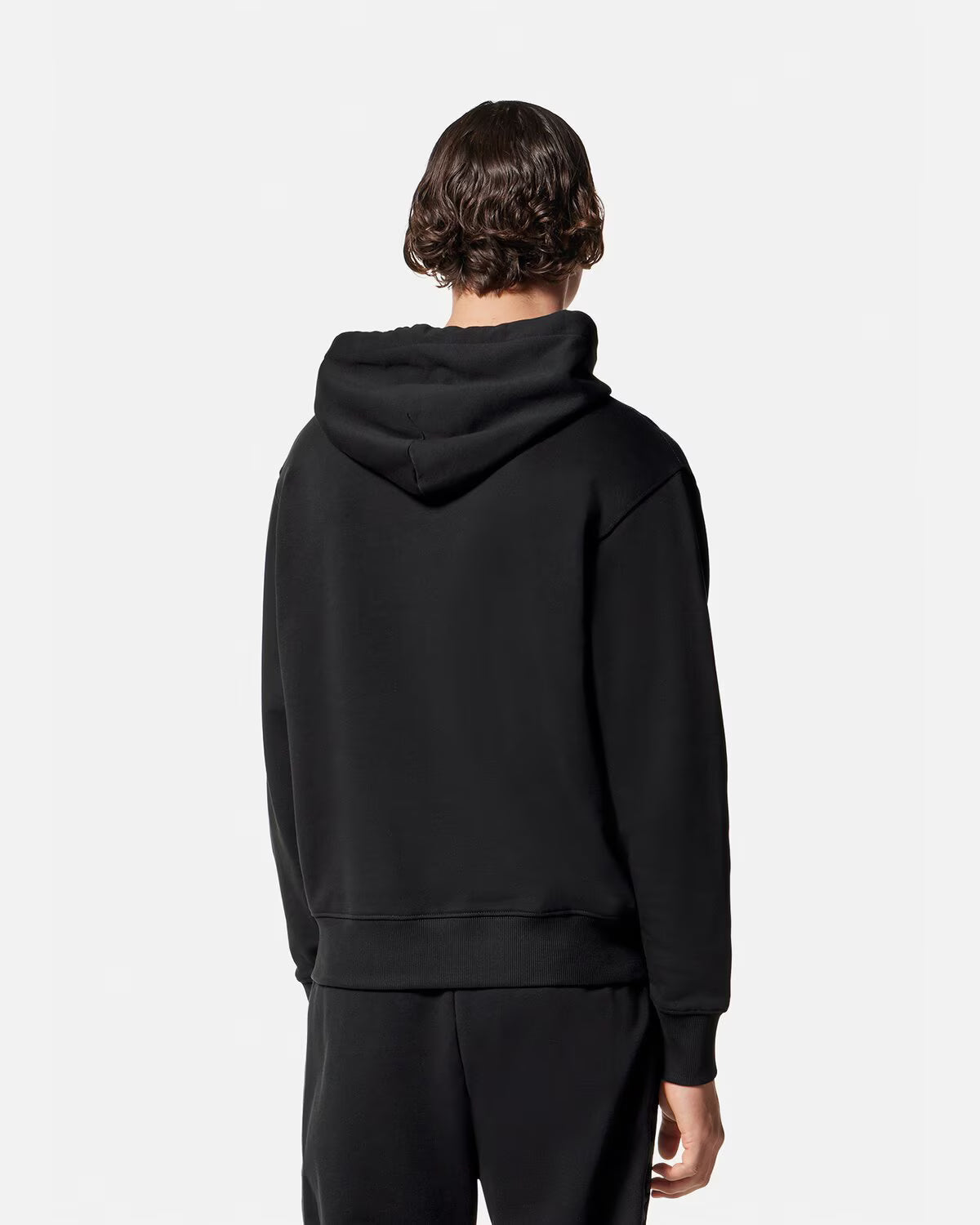 Versace Jeans Couture Black Zipper Hoodie – Recreated Edition