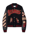 AC Milan x Off-White Varsity Jacket - Recreated Inspired Edition