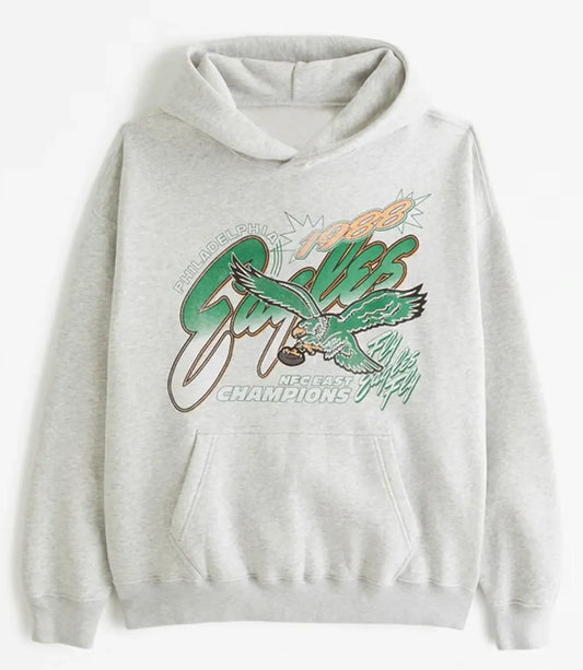 Philadelphia Eagles Graphic Popover Hoodie - Recreated Inspired Edition