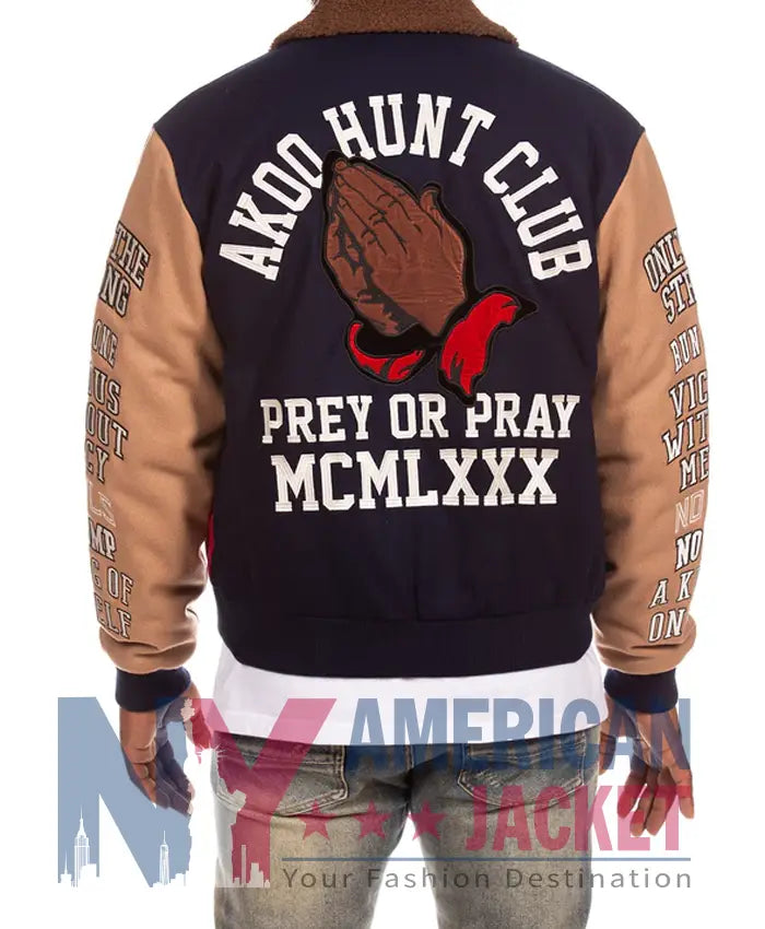 Akoo Varsity Prey Jacket - Recreated Inspired Edition
