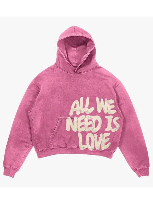 All We Need Is Love Hoodie - Recreated Inspired Edition