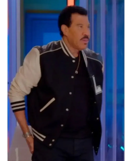 American Idol S24 Lionel Richie Varsity Jacket - Recreated Inspired Edition