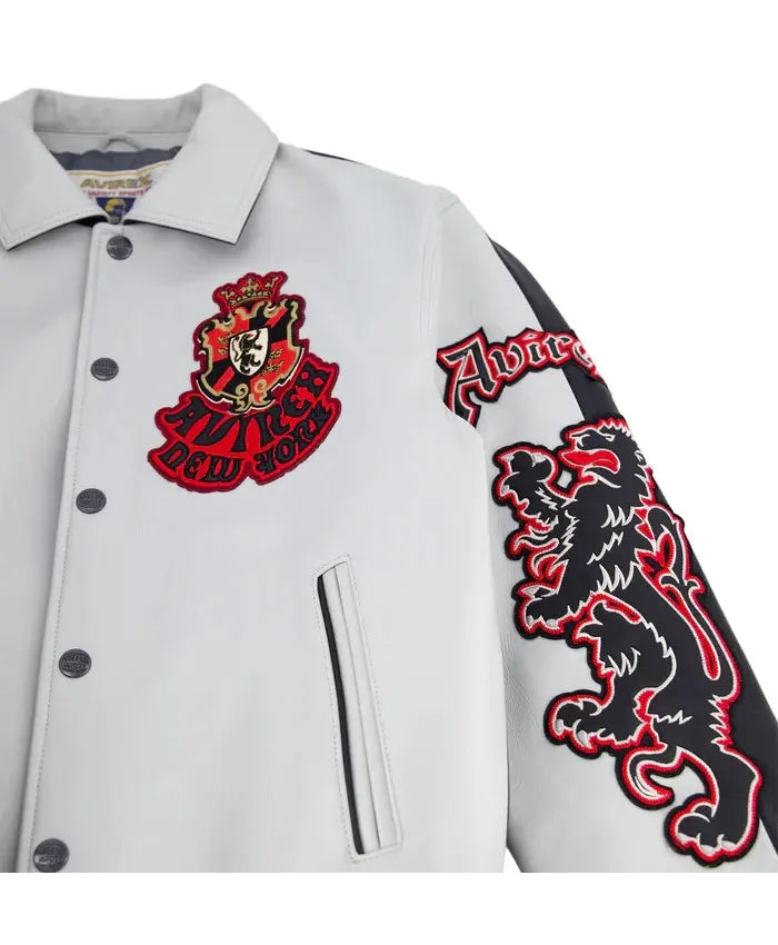 Avirex New York Dragons Varsity Jacket - Recreated Inspired Edition