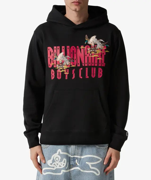 Billionaire Boys Club Duck Embroidered Straight Logo Hoodie - Recreated Inspired Edition