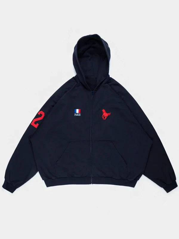 Balenciaga Polo Hoodie - Recreated Inspired Edition