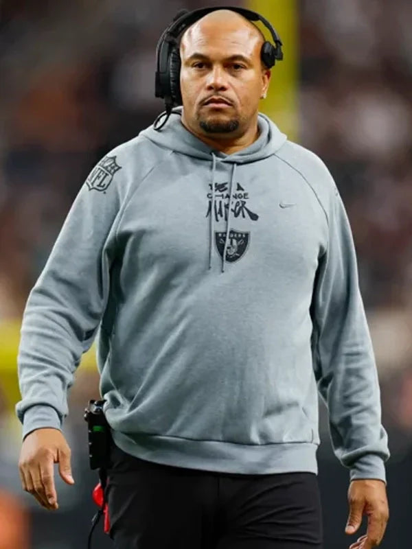 Antonio Pierce Raiders Be A Change Maker Hoodie - Recreated Inspired Edition