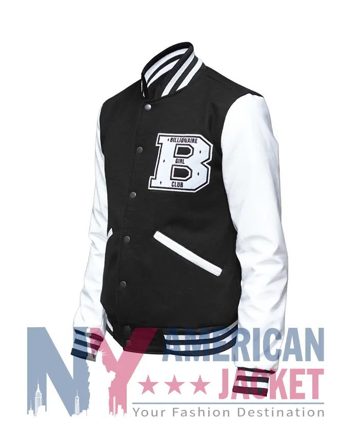 Billionaire Girls Club Varsity Jacket - Recreated Inspired Edition