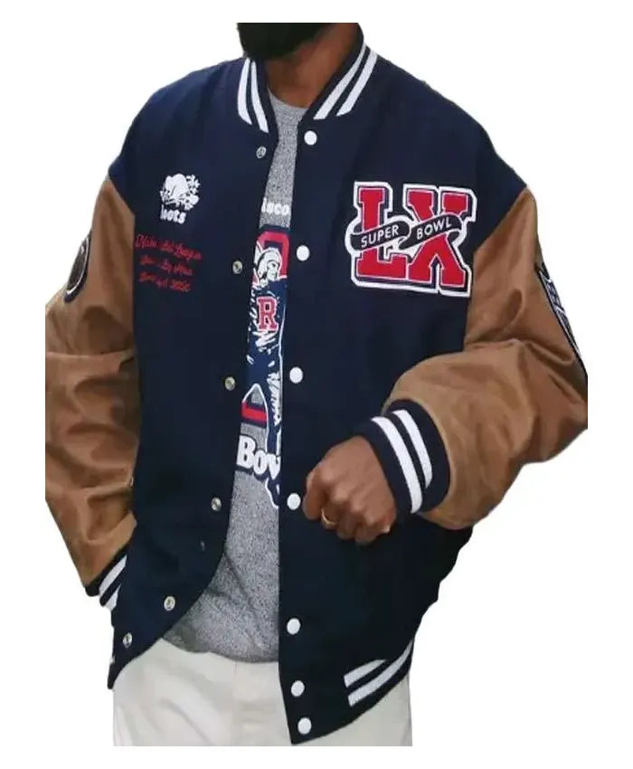 Bowl LX 2026 Heritage Varsity Jacket - Recreated Inspired Edition