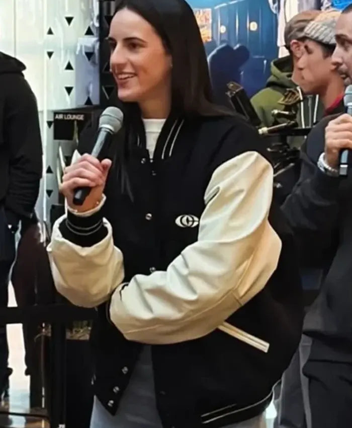 Caitlin Clark x Nike Varsity Jacket - Recreated Inspired Edition