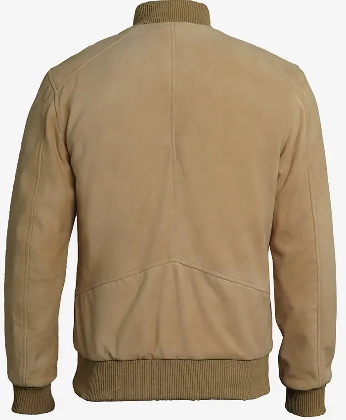 Camel Bomber Jacket
