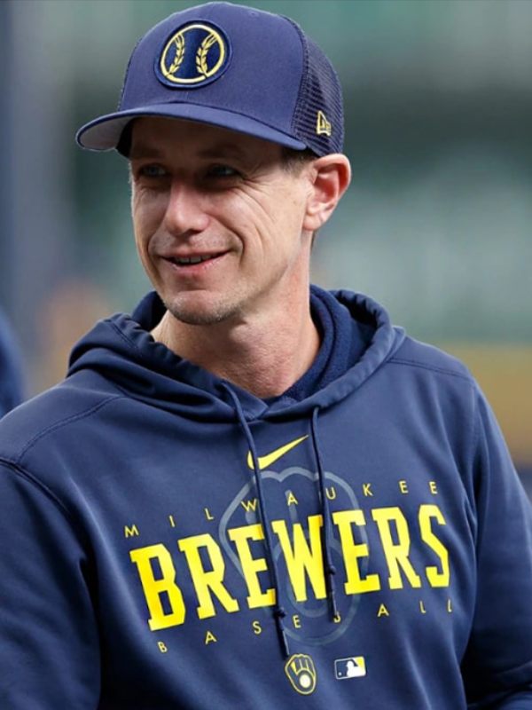 Craig Counsell Milwaukee Brewers Hoodie - Recreated Inspired Edition